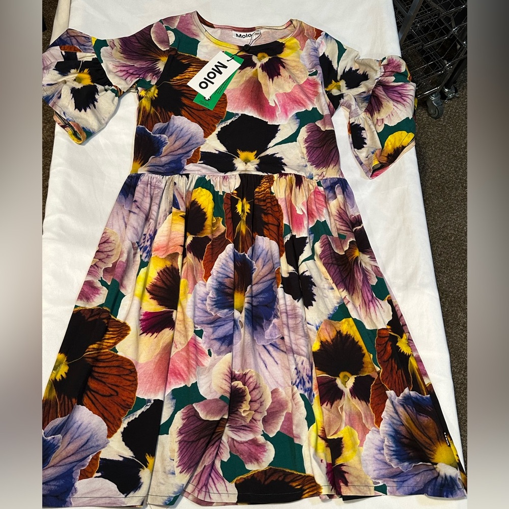 Girls Molo Floral Dress Size 14 - New with Tags still attached